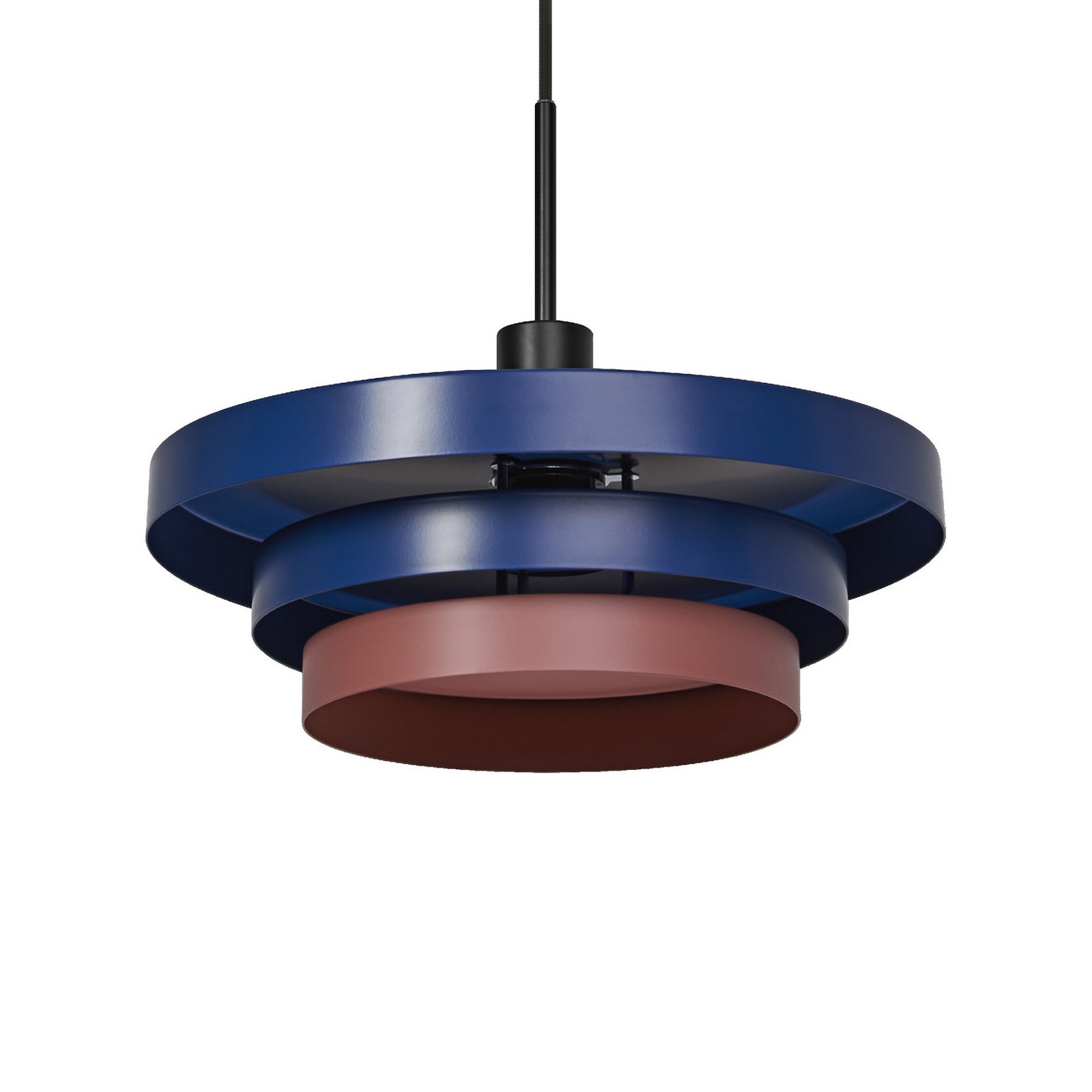 OSRAM hengelampe Decor Layers, blå/rosa, stål, E27