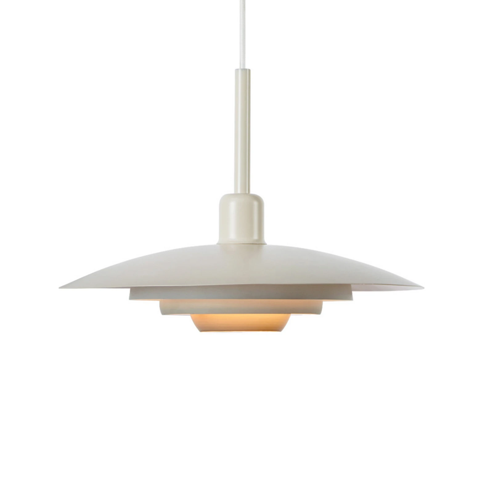 Markslöjd riippuvalaisin Piny, beige, Ø 35 cm, metalli, E27