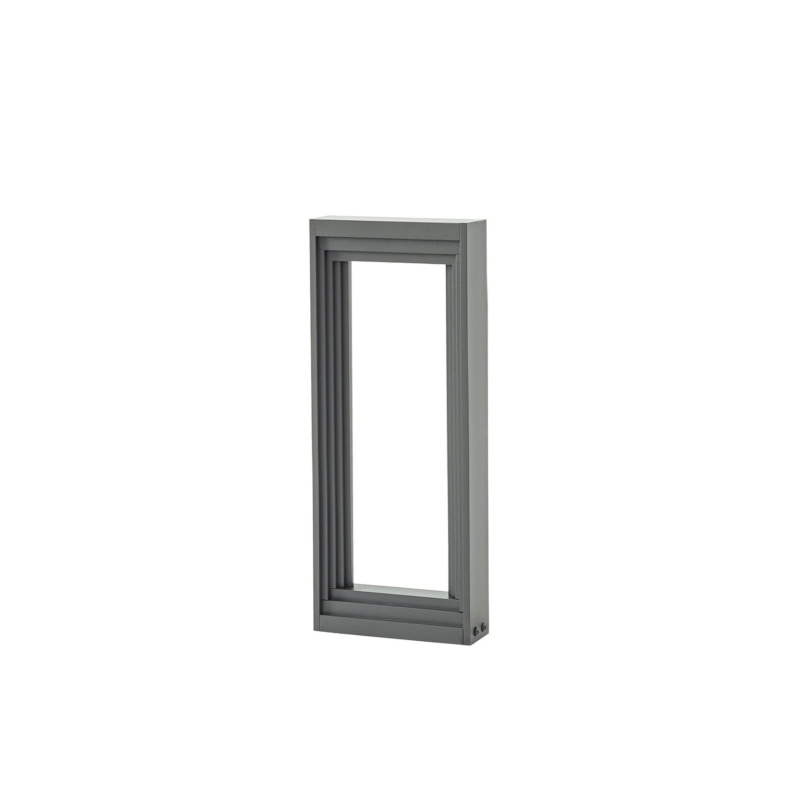 Lucande LED sokkellamp Ashkan, hoogte 40 cm, antraciet, IP65 Lucande LED sokkellamp Ashkan, hoogte 40 cm, antraciet, IP65