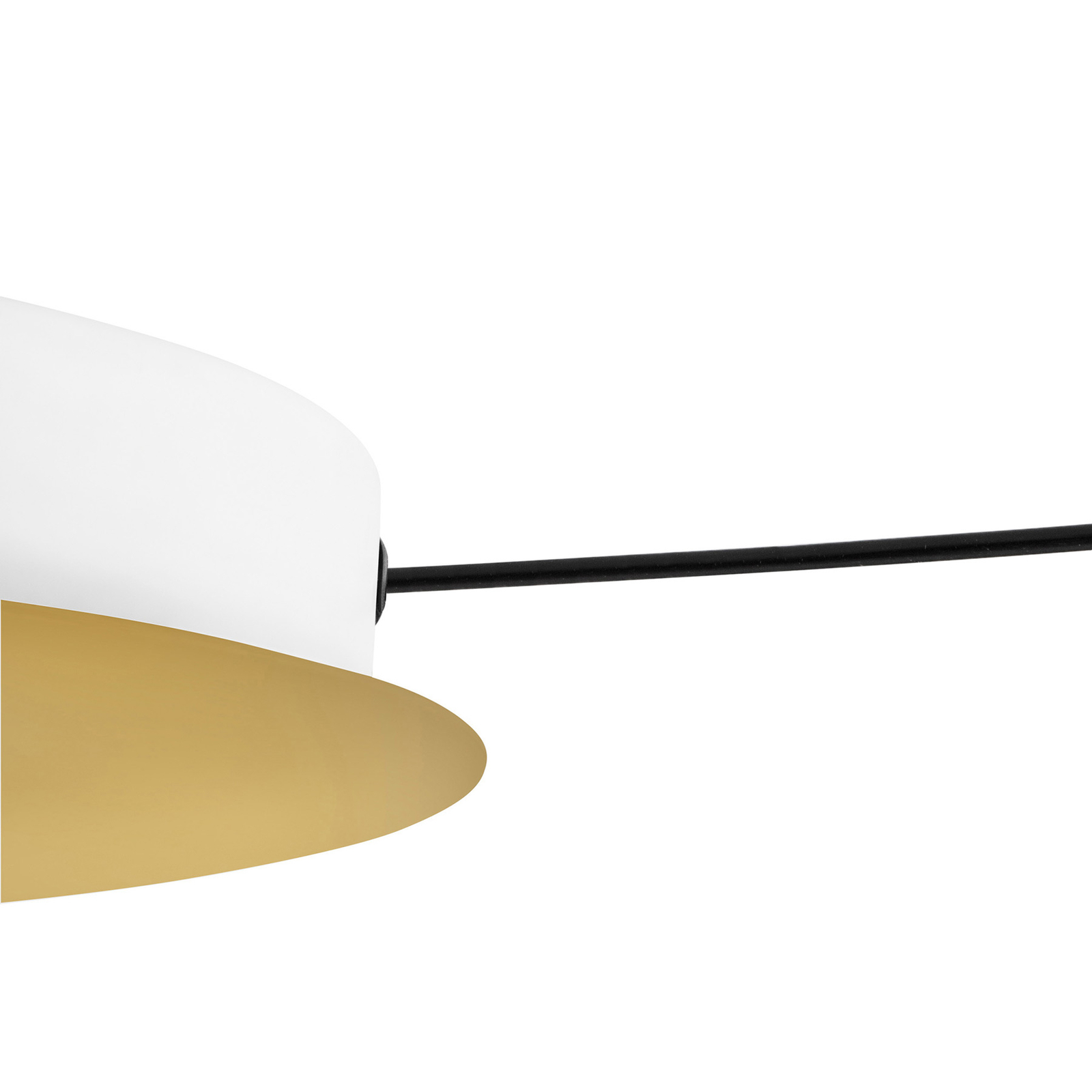 LEDS-C4 Veneto LED függő lámpa bőv. öt izzós arany