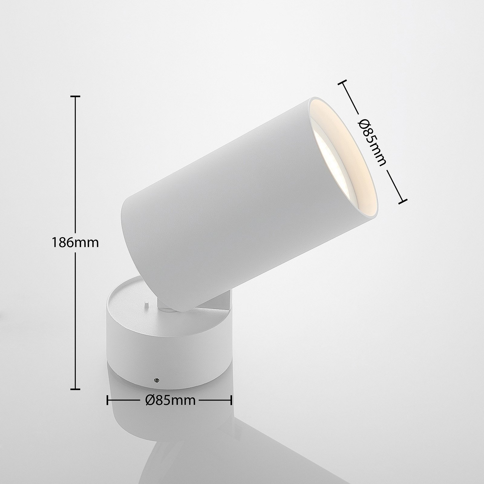 Arcchio Thabo spot sufitowy LED, regulowany 12,5W