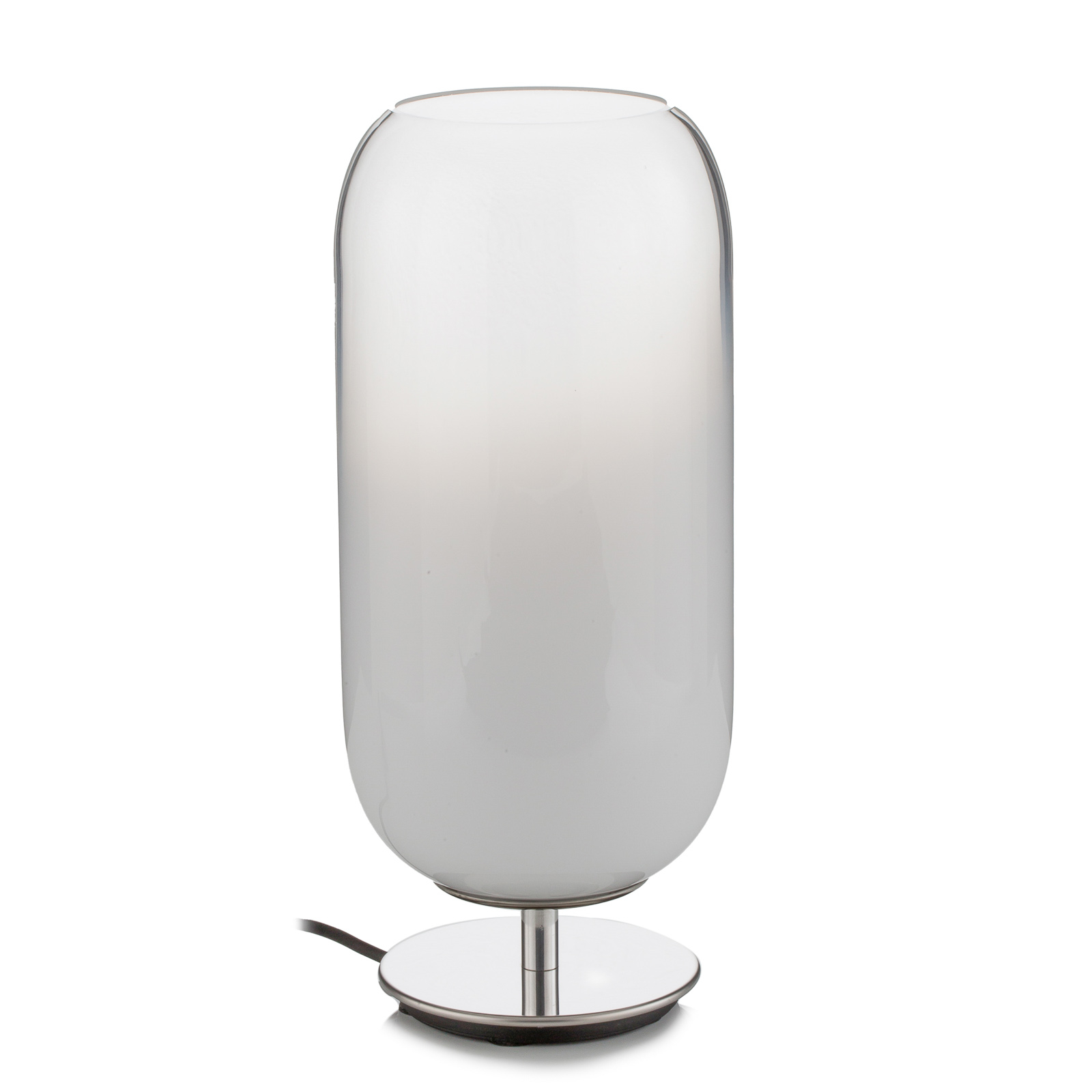Artemide Gople Mini bordlampe, hvid/sølv