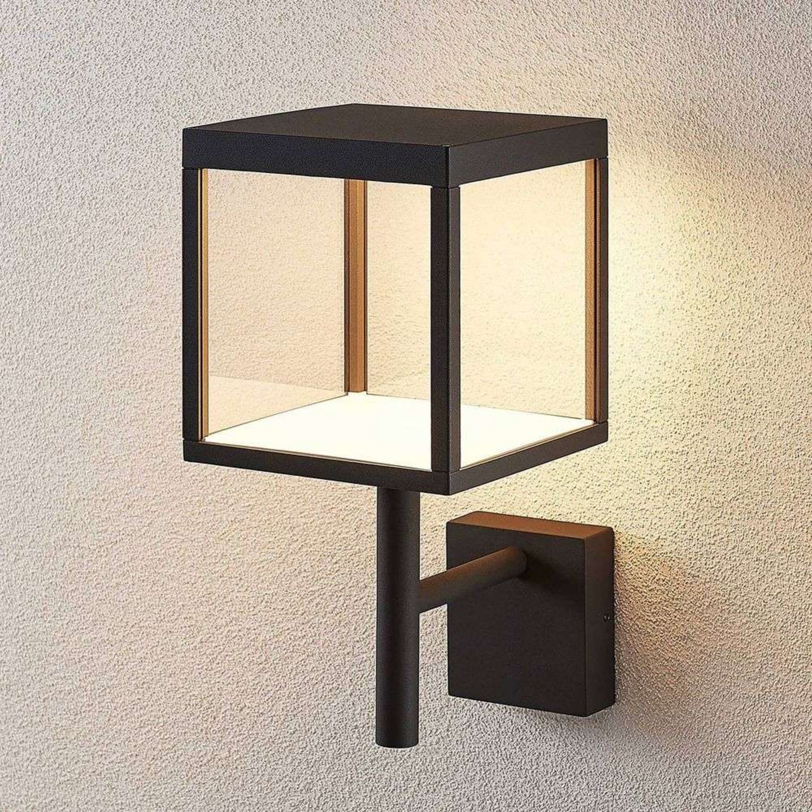 Cube LED Aplica de Exterior Graphite - Lucande