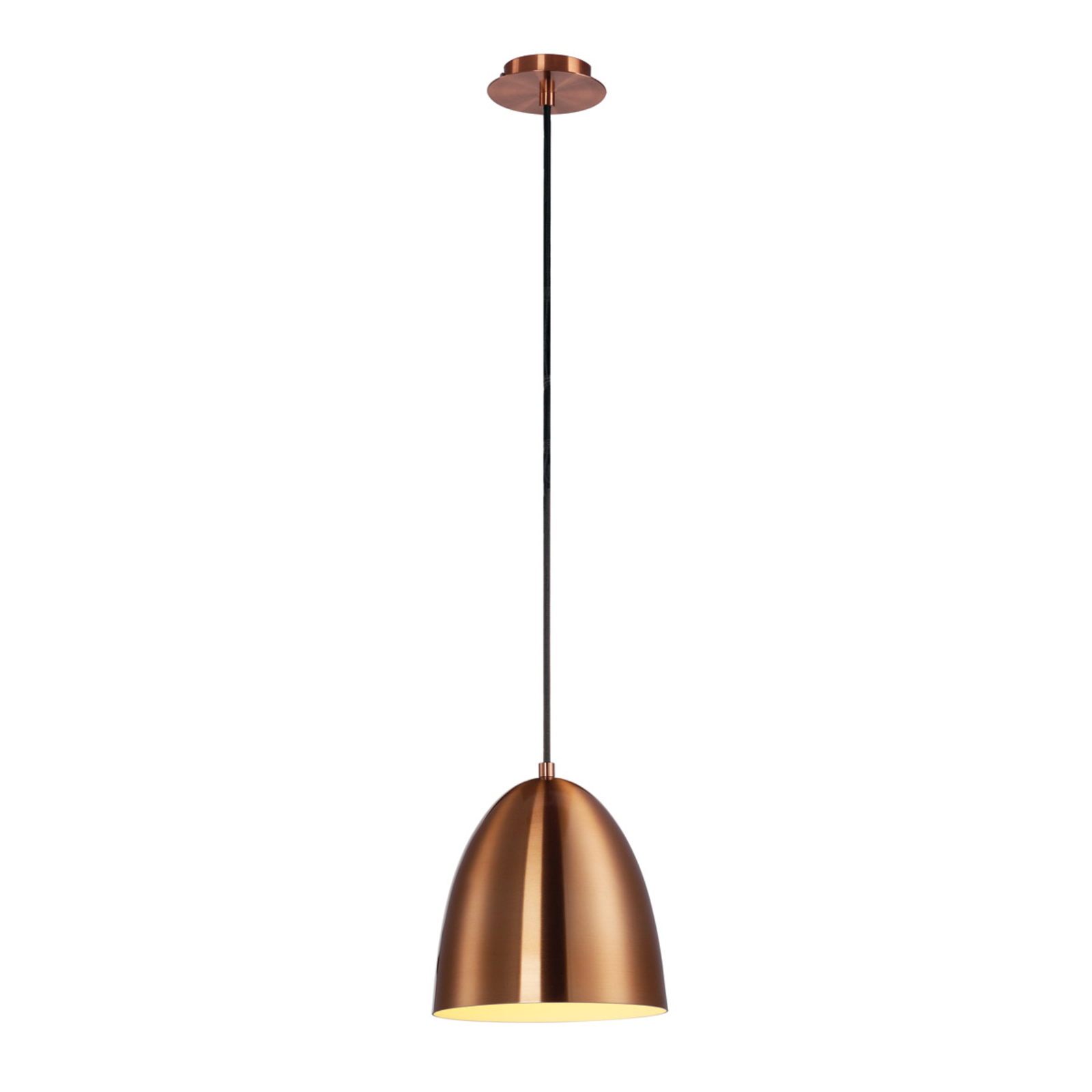 copper coloured light fittings