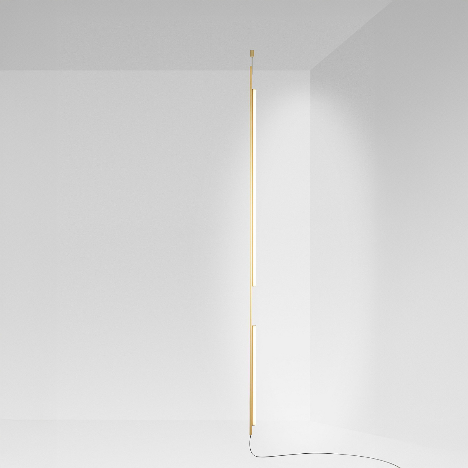 Candeeiro suspenso LED MARSET Ambrosia 235 com ficha 3000K dourado
