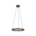 Suspension LED Trabuco, marron, Ø 80 cm CCT - Stars of Light