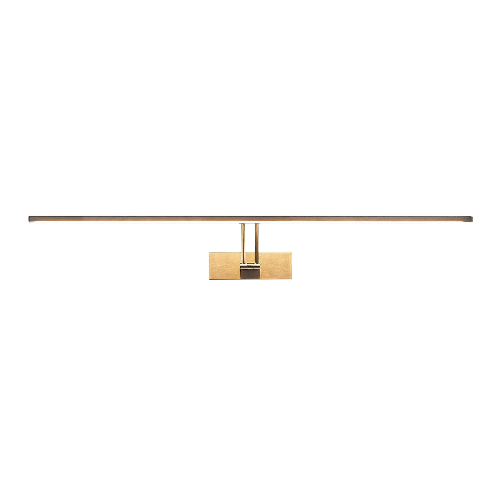 Lucande LED schilderij verlichting Thibaud, 84 cm, nikkel, aluminium