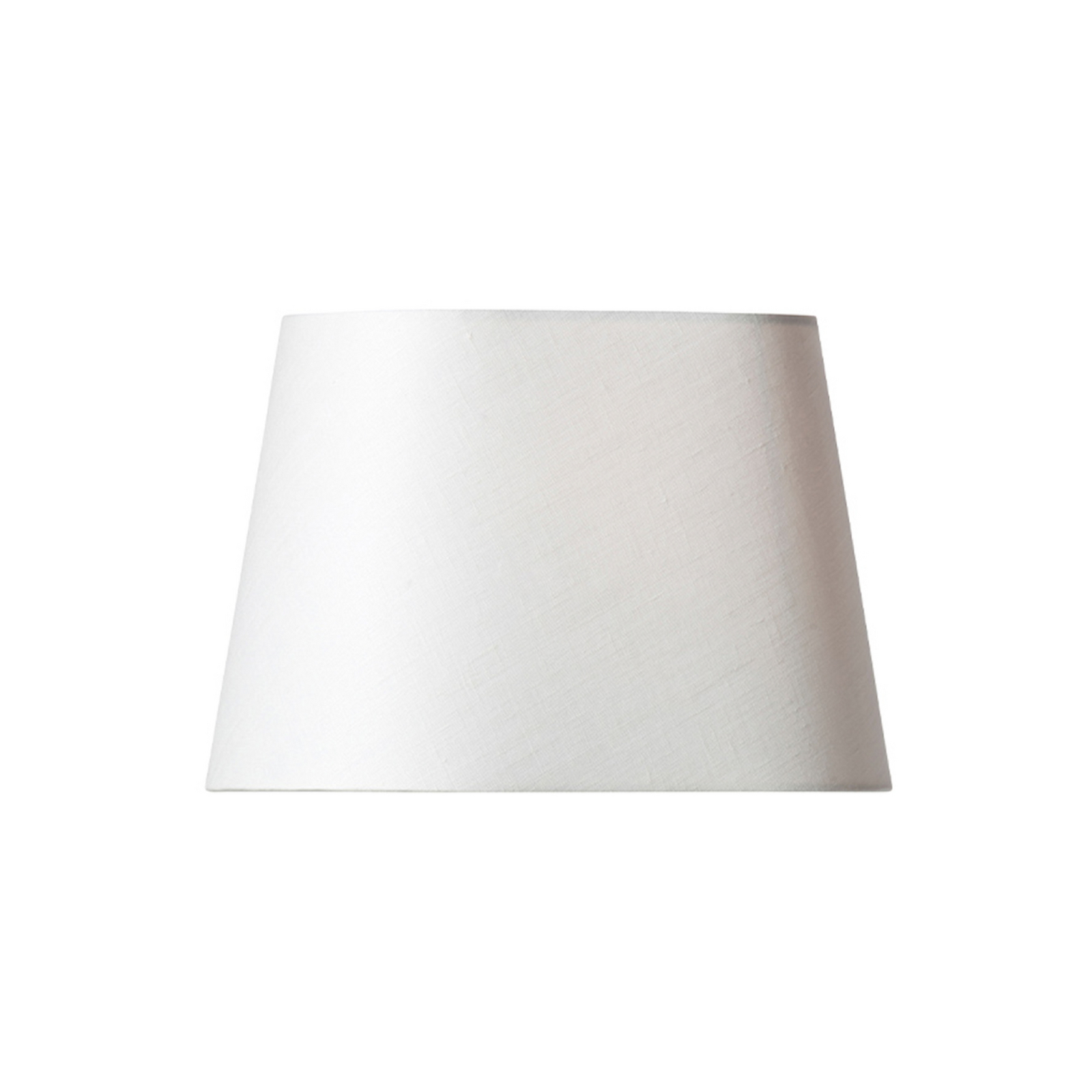 Abajur oval Basic, alb, lungime 23 cm - Watt & Veke