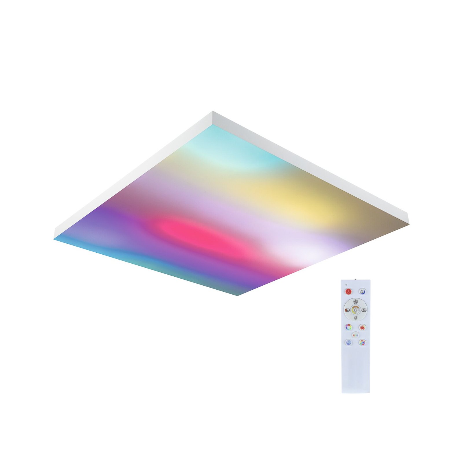 Paulmann Velora Rainbow Panel 60x60cm valkoinen RGBW