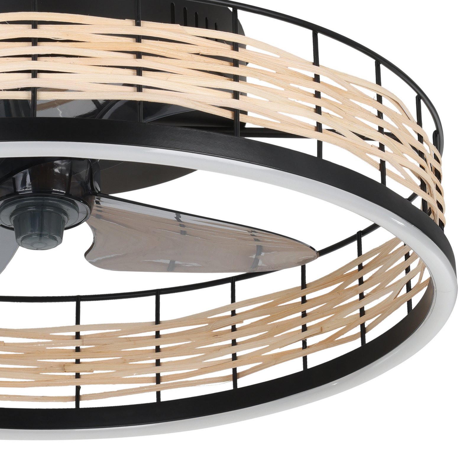 EGLO Frana LED таванна лампа с вентилатор