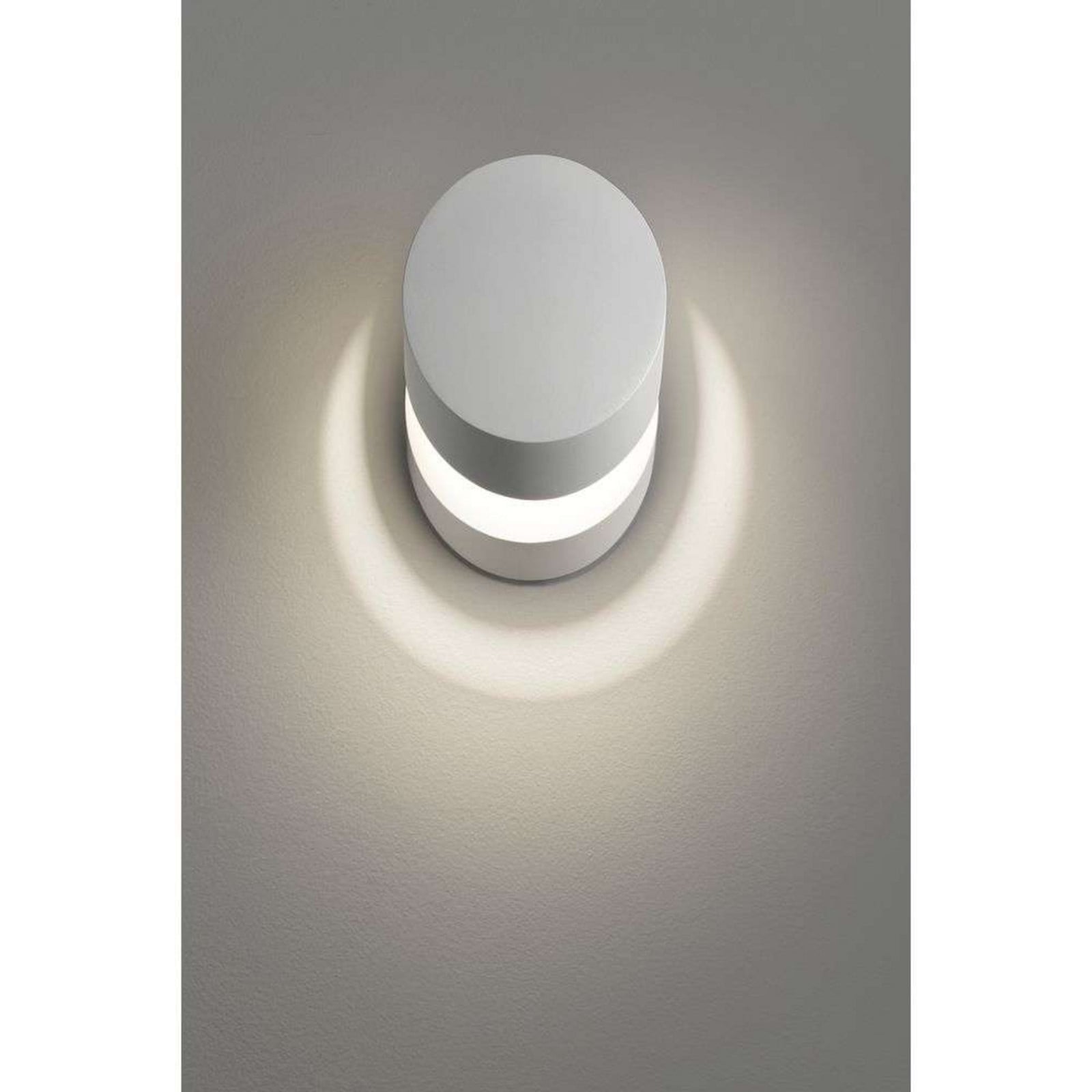 Pin-Up LED V&auml;gg-/Plafond 3000K Matt White Lodes - Vardagsrum - Metall