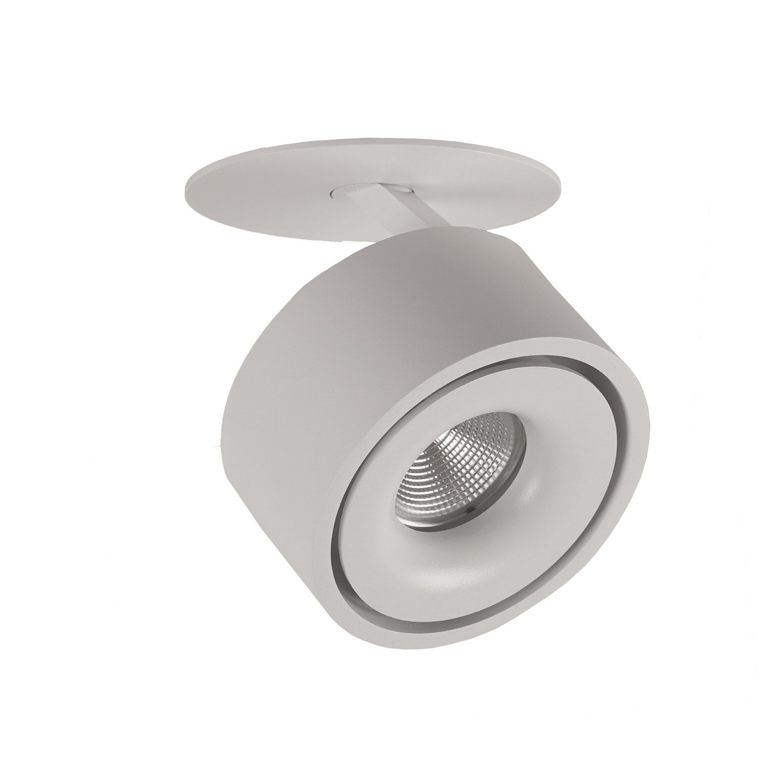 Braccio LED-Einbaulampe, weiß, Metall, Ø 10,2 cm - Antidark