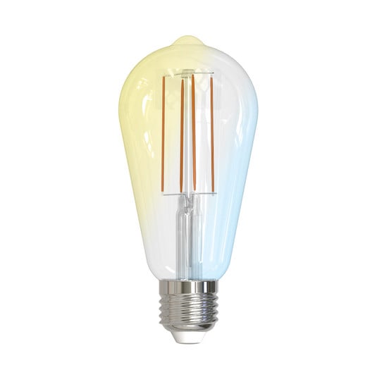 LUUMR Smart LED E27 ST64 7W przezroczysty ZigBee Hue Tuya