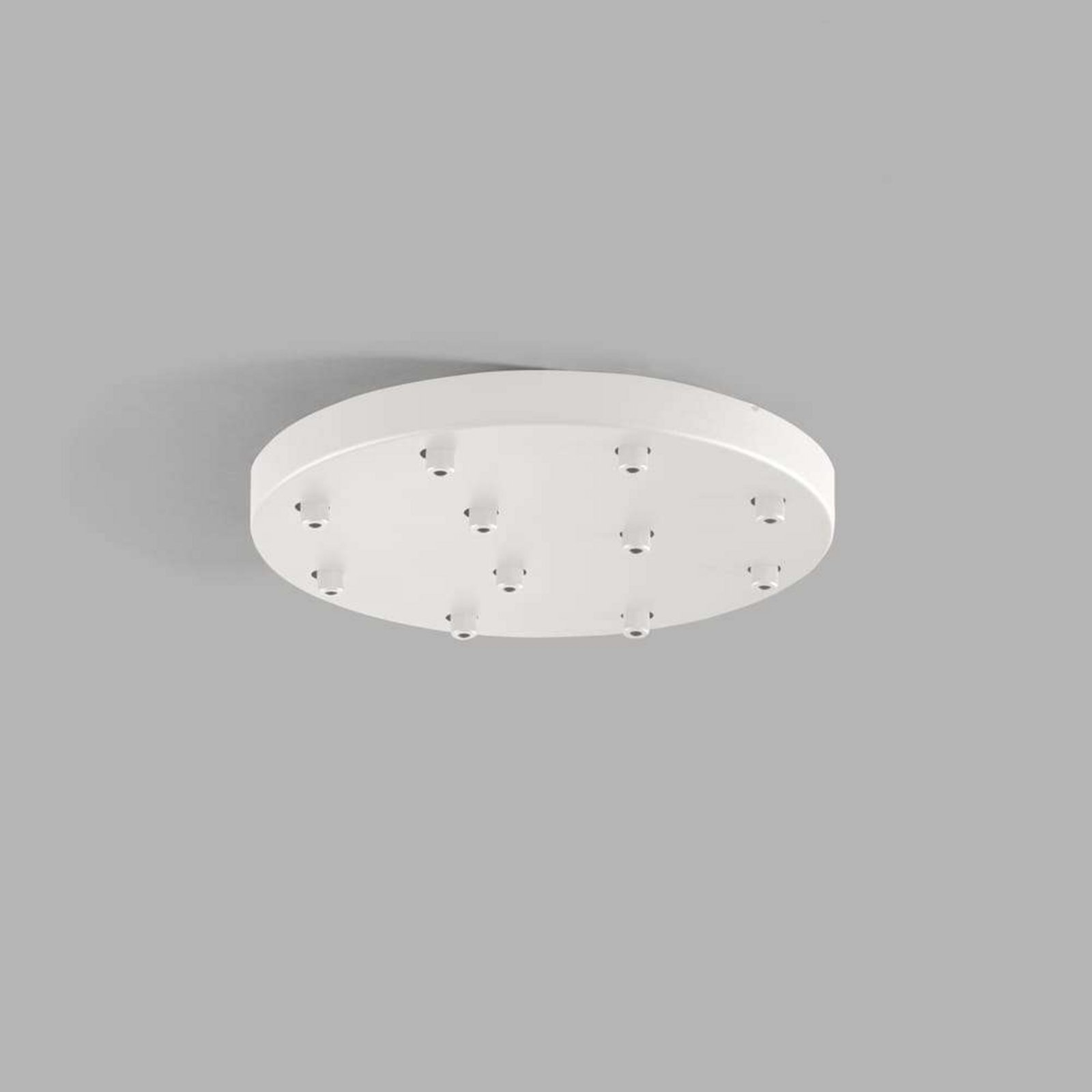 Ceiling Base Ø400/11 Pendants White - LIGHT-POINT