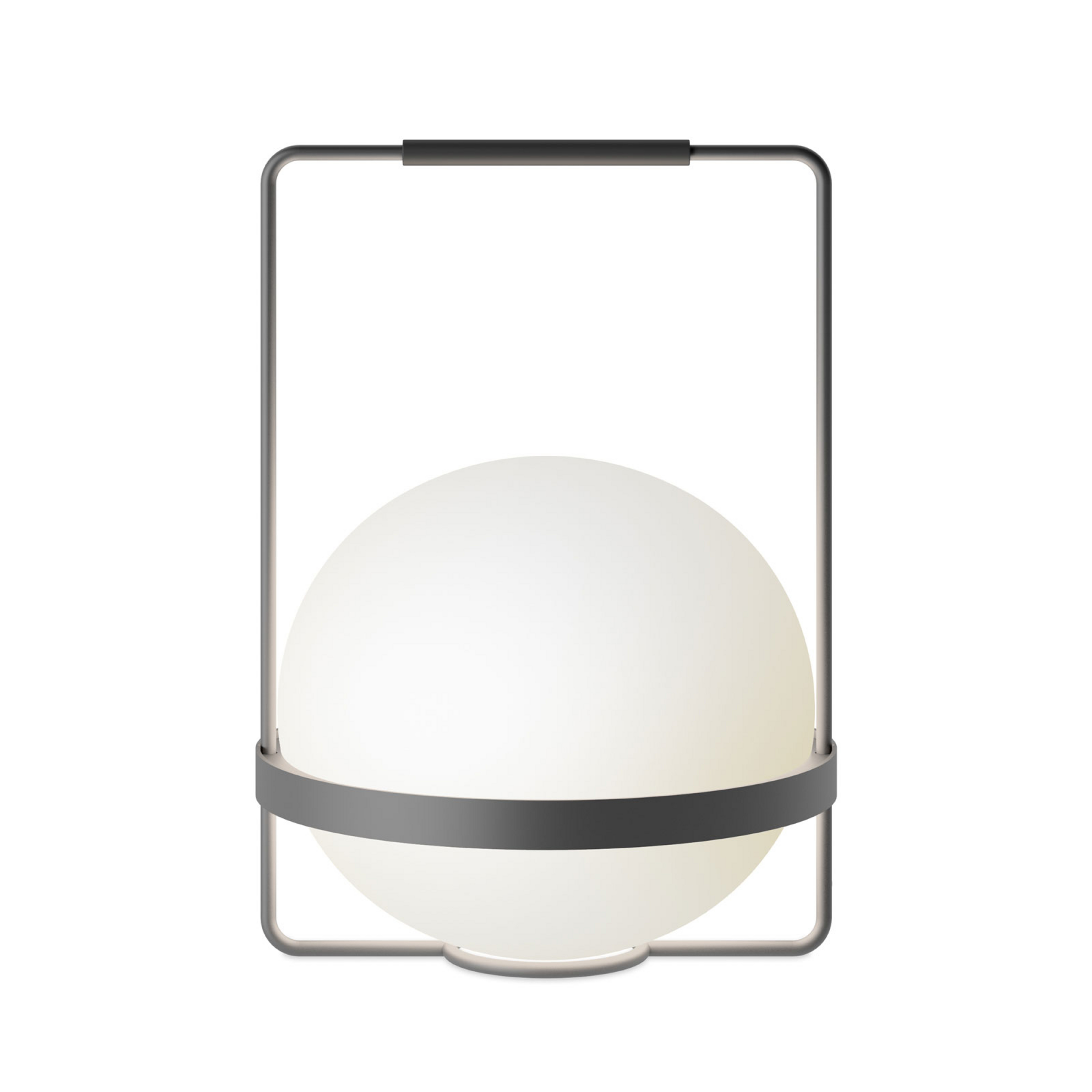 Palma 3740 Lampă de masă LED din sticlă, grafit - Vibia