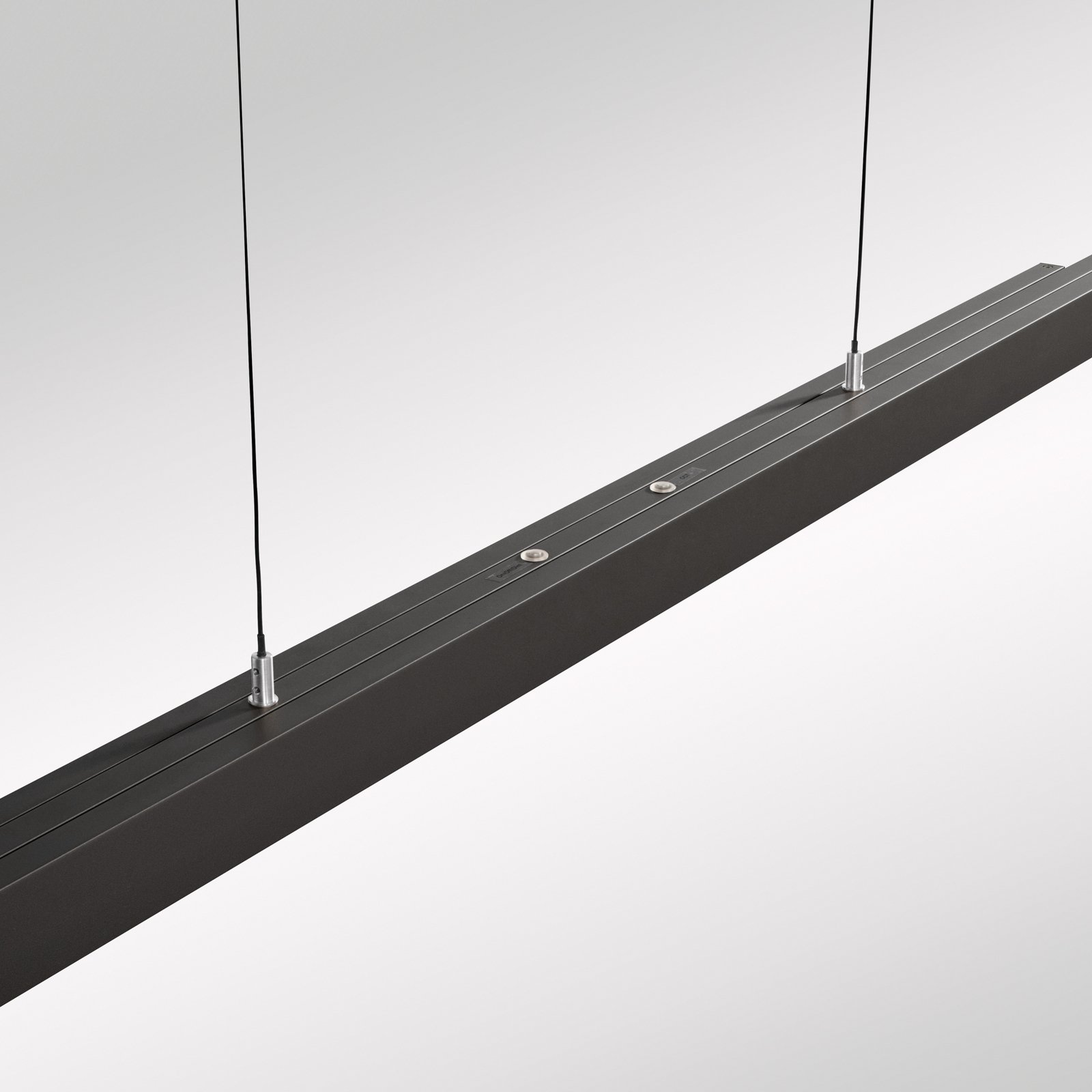 Lámpara colgante LED Adriana Comfort Lift de Paul Neuhaus, gris, CCT