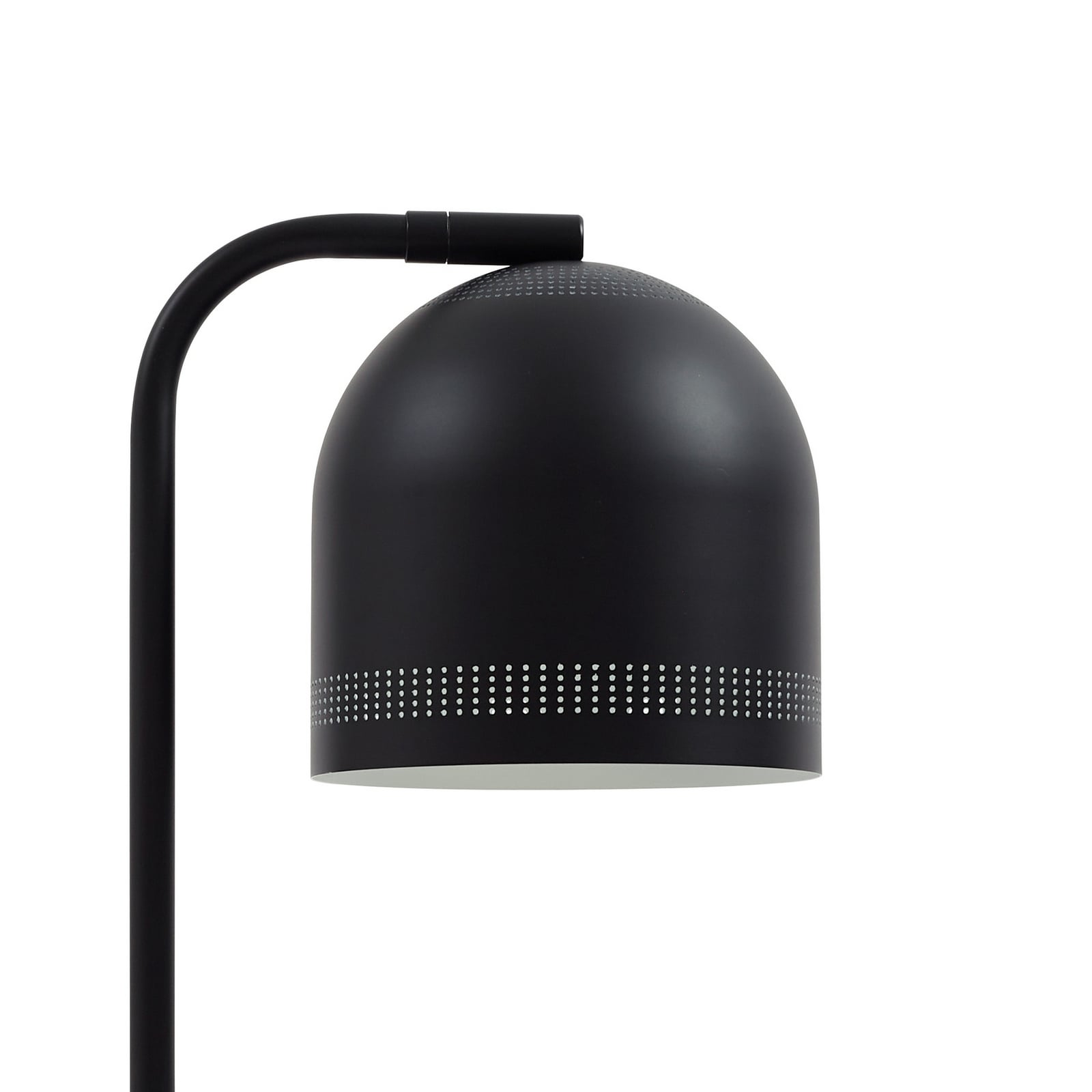 Oura bordlampe, svart, høyde 45 cm, jern, E14 - Nola