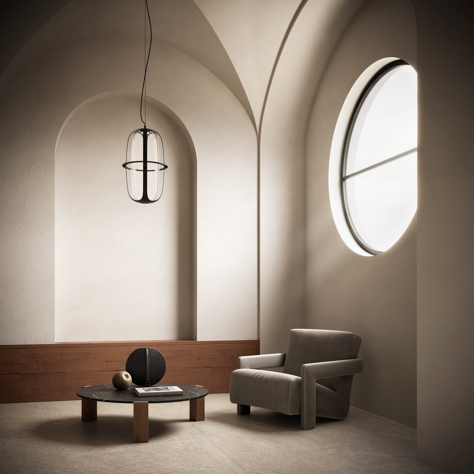 Kooi Pendant Black/Matt Black - KDLN
