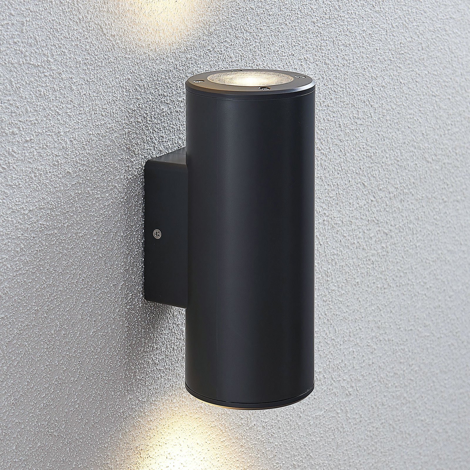 Nati Round Aplique Exterior IP54 Dark Grey - Lindby