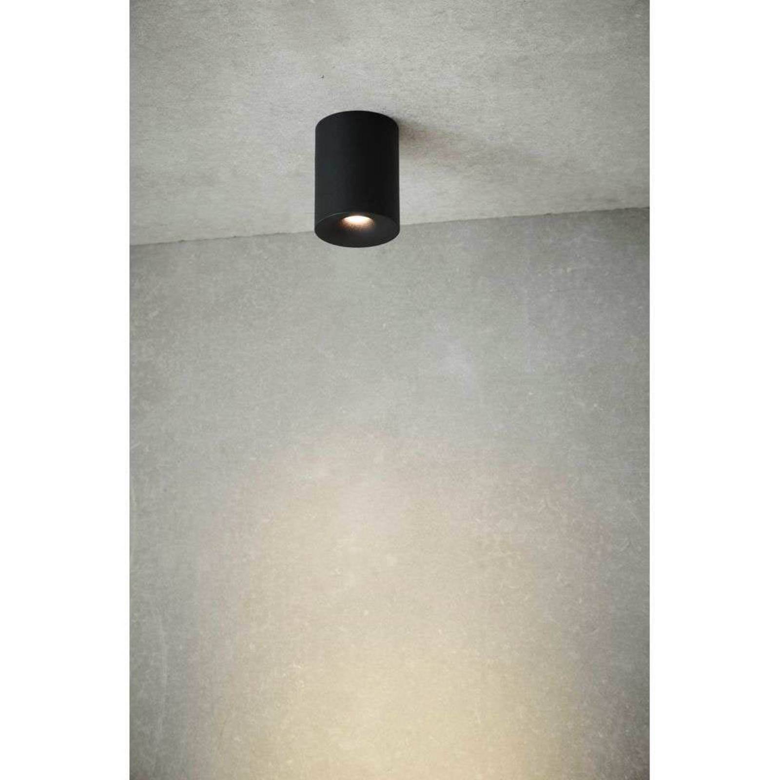 LOOM DESIGN LED-Deckenleuchte Nyx, schwarz, IP54 günstig online kaufen