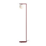 Lampa podłogowa Zac, opalowo-bordowa, 1-punktowa – ALDEX
