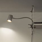 Lampa cu clemă OSRAM Office Line Desk Trapezium Clip gri GU10