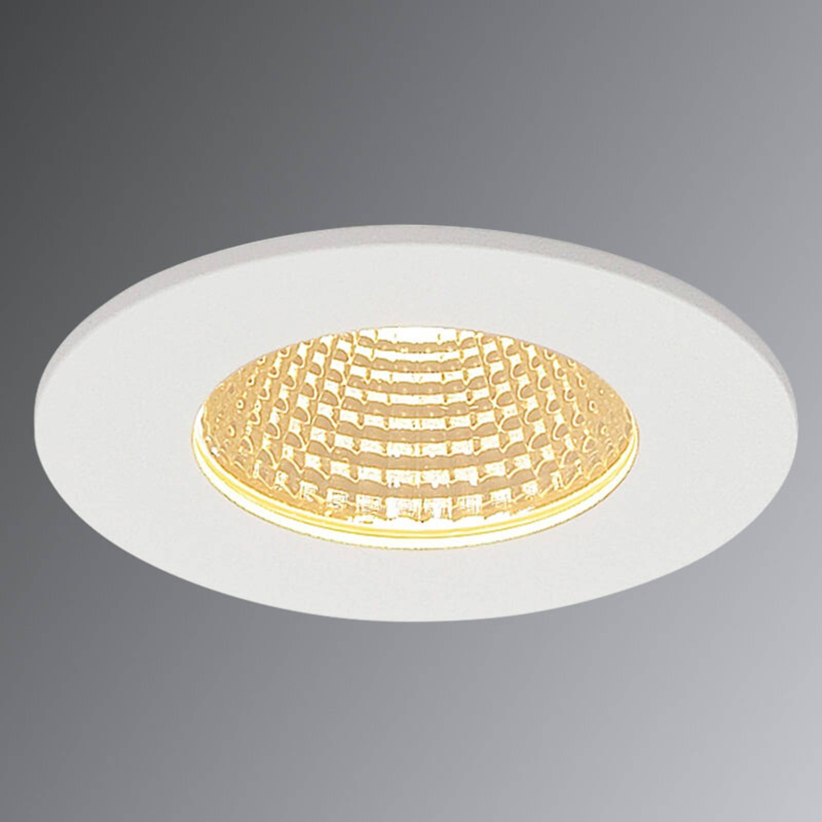 Image of SLV Patta-I luminaire encastrable LED rond, blanc mat 4024163151375