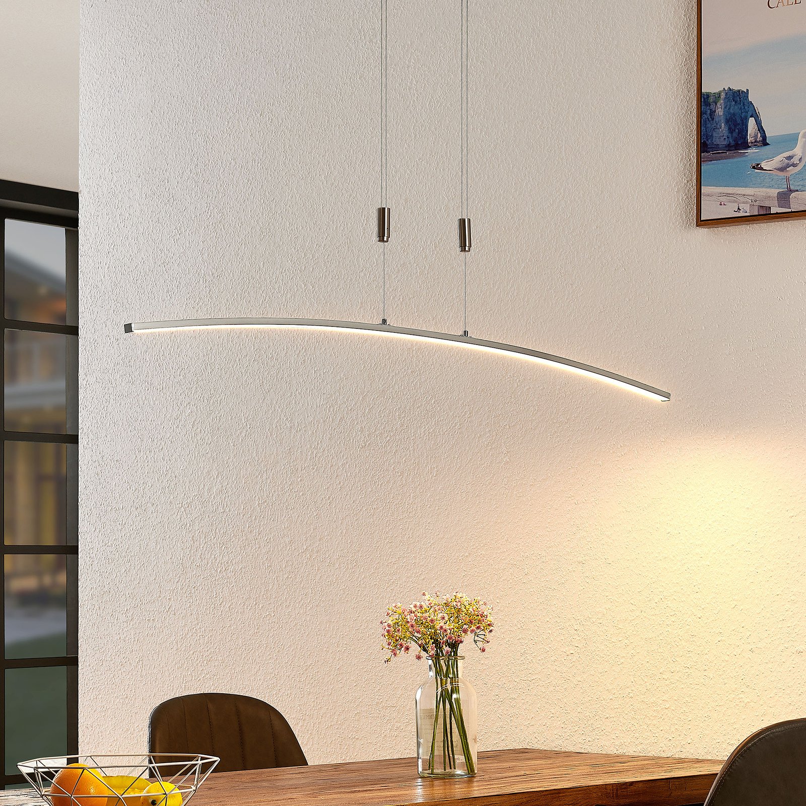 Lindby Phillie lámpara colgante LED alto ajustable