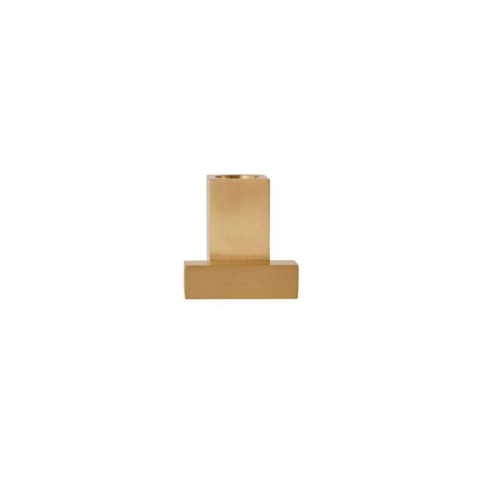 Square Solid Brass Candleholder - OYOY Living Design