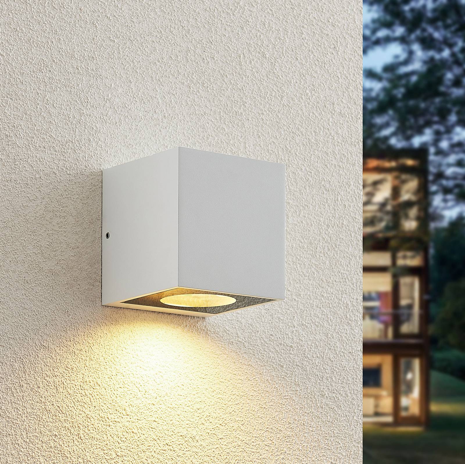 Arcchio Tassnim vägglampa för utomhusbruk vit 1-lampa