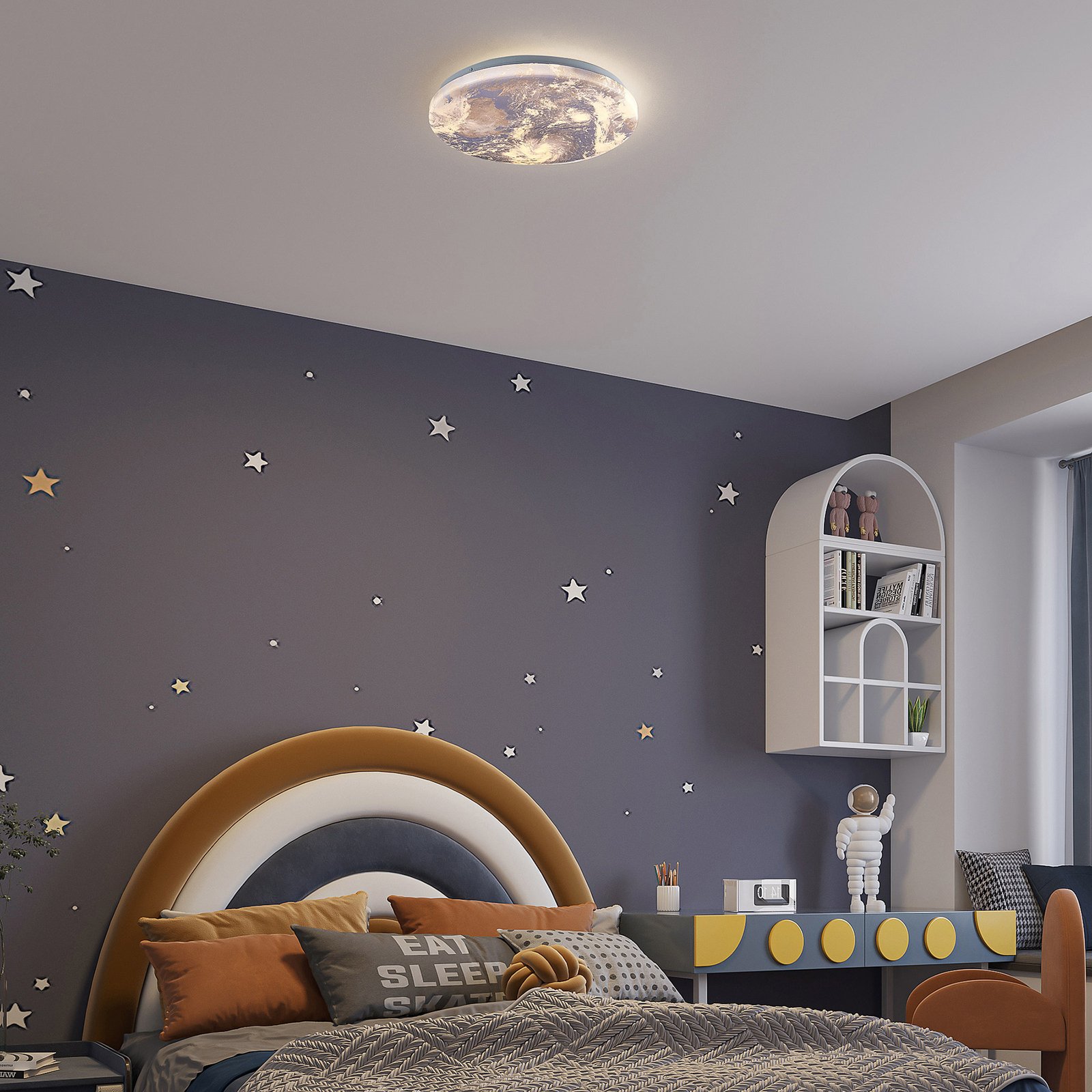 Gaios Ceiling Lamp CCT Dim. - Lindby