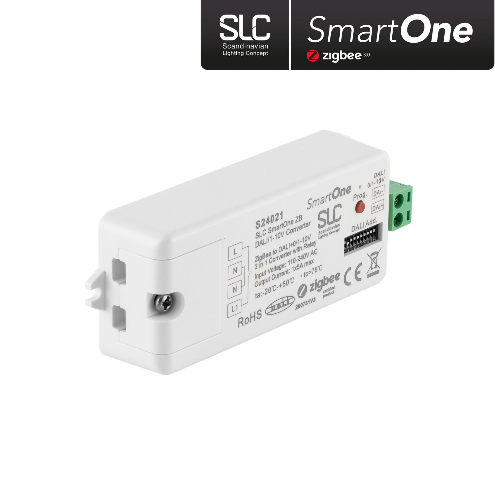 SLC SmartOne signalkonverter ZigBee til DALI/1-10V