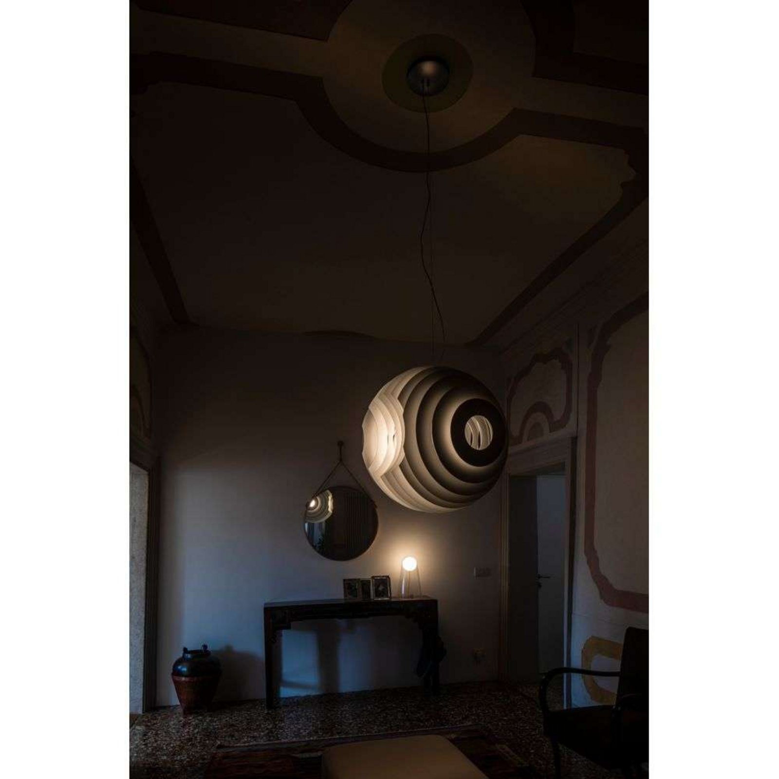 Supernova Lustră Pendul Aluminium - Foscarini