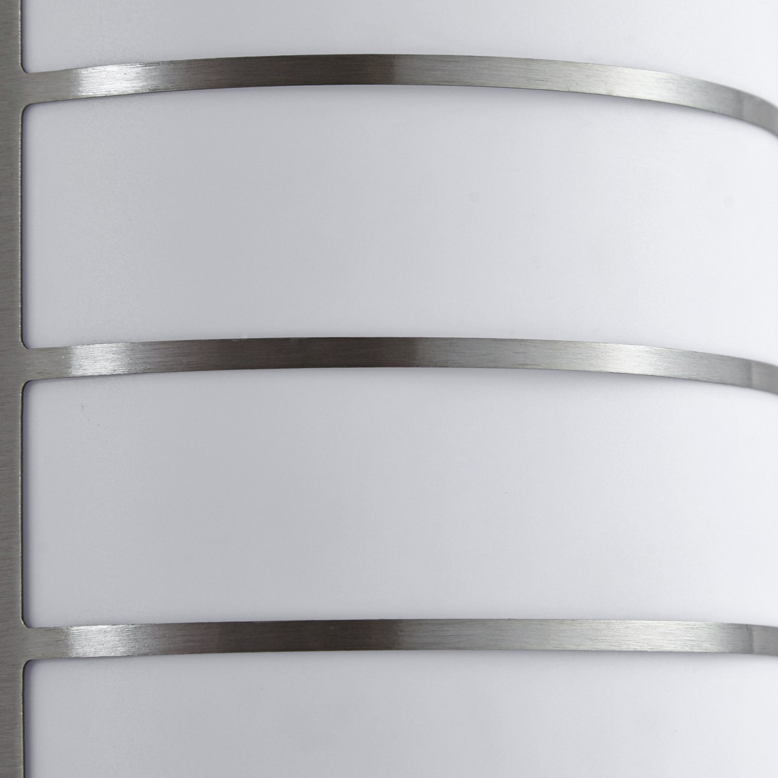 Lindby utendørs vegglampe Noyan, 20 cm, stål, IP44, E27