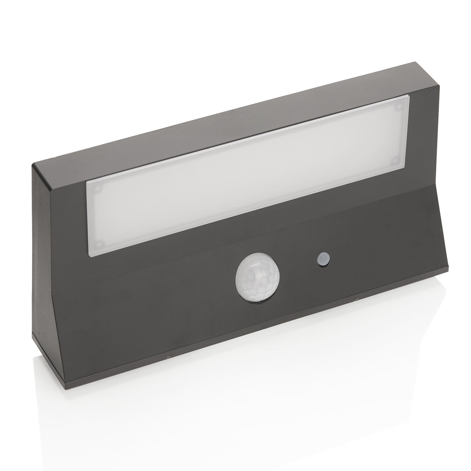 Maresia LED Solar Cell Outdoor Wall Lamp w/Sensor Dark Grey - Lindby