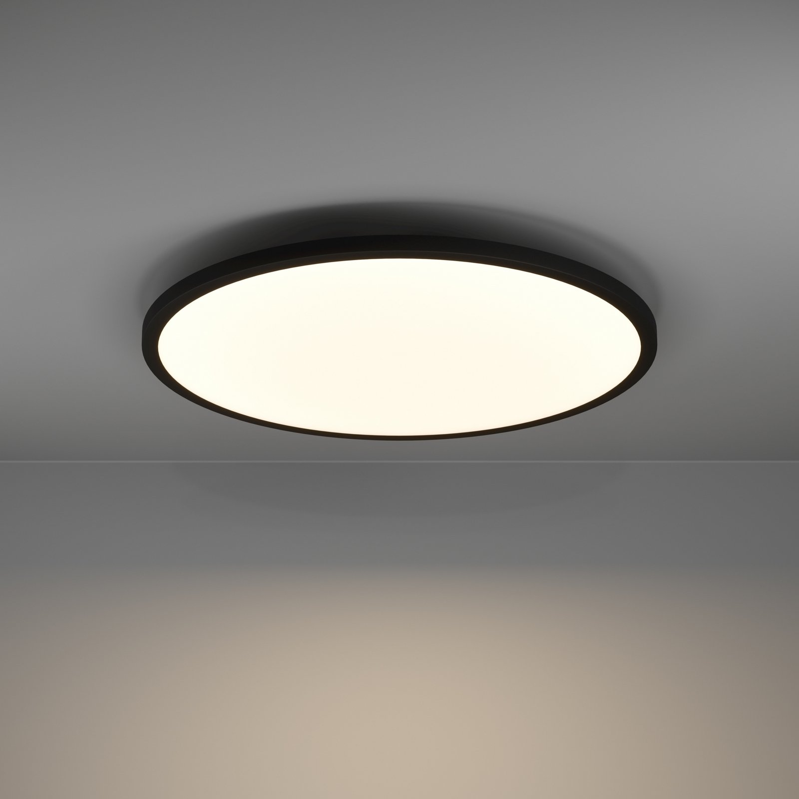 EGLO connect Sarsina-Z mennyezeti lámpa fekete Ø60cm