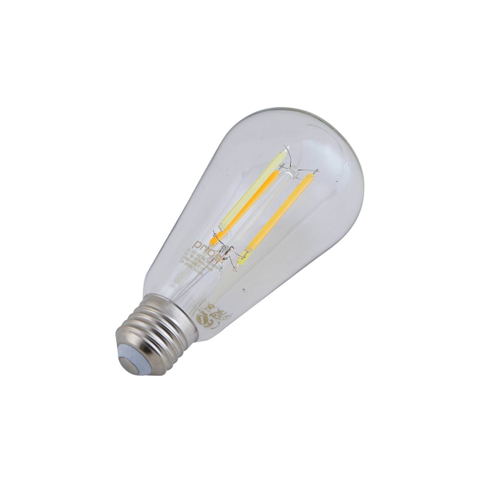 LUUMR Smart LED E27 ST64 7W przezroczysty ZigBee Hue