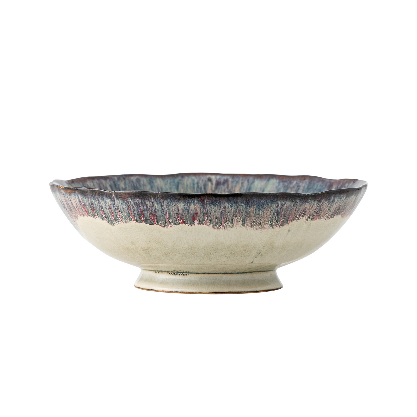 Bol Imogen, bleu/gris, hauteur 8 cm, céramique - Bloomingville