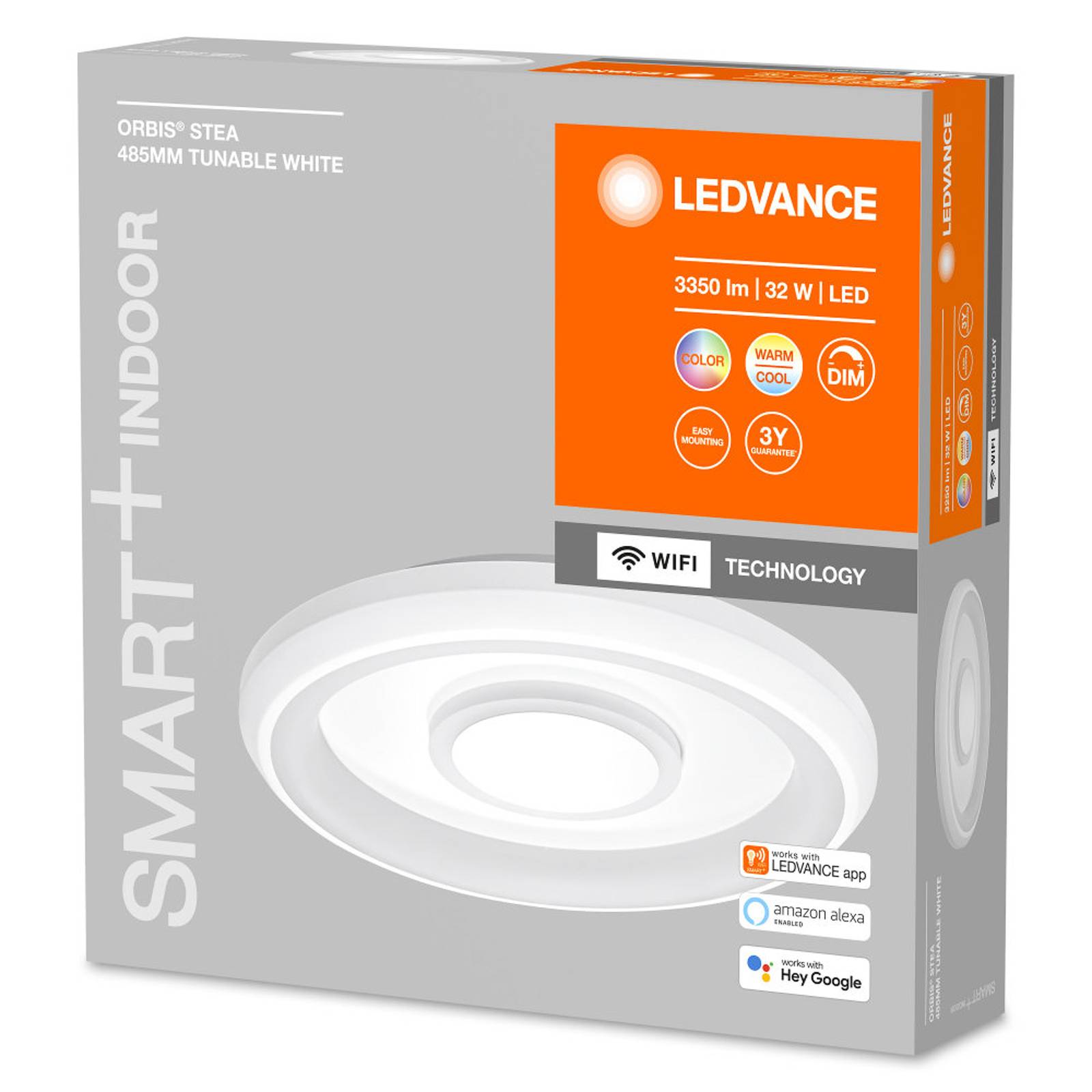 Levně LEDVANCE SMART+ WiFi Orbis Stea LED stropní světlo