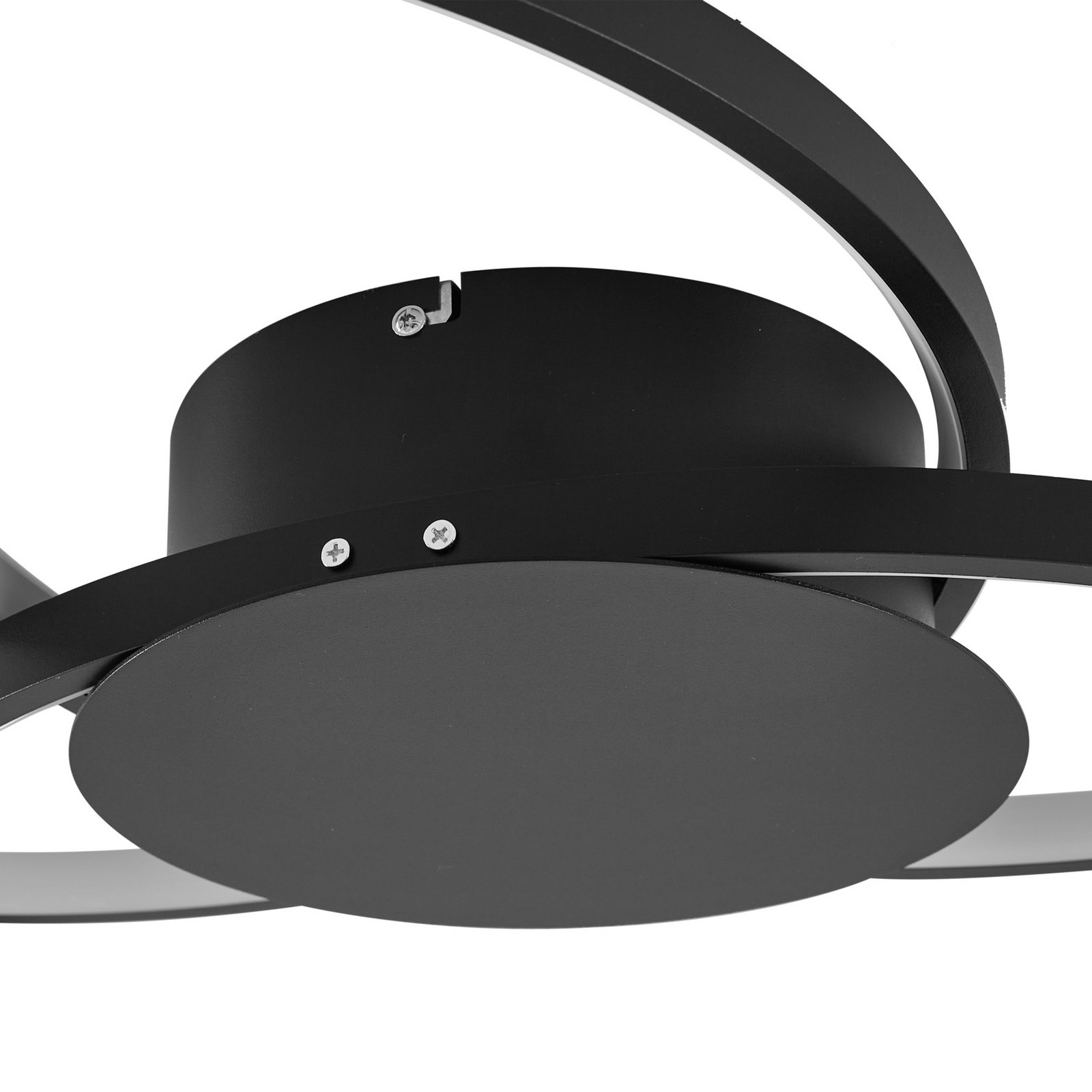 Riley Taklampe Black/Wood - Lindby