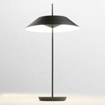 Vibia Mayfair LED table lamp, graphite grey