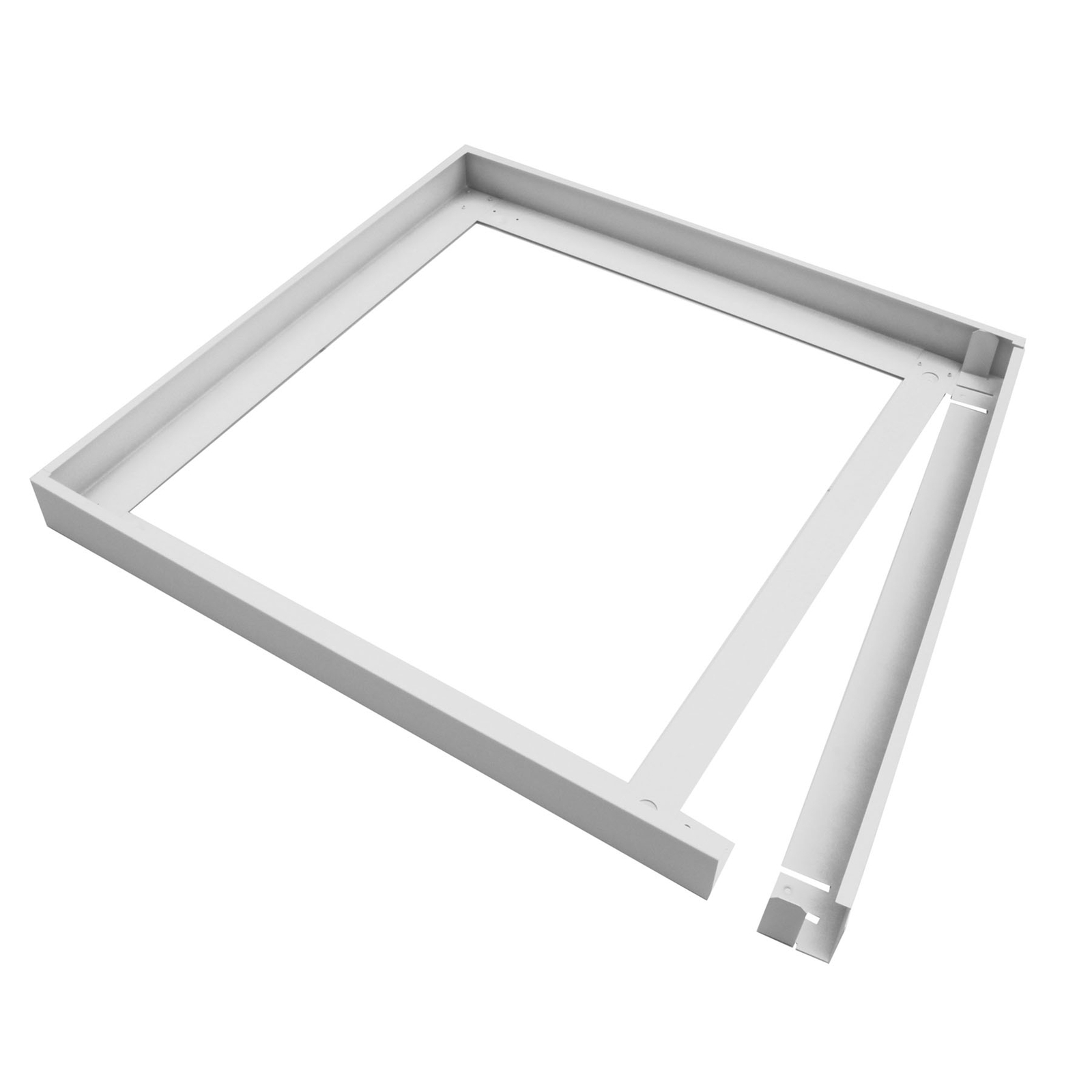 Megatron surface-mounting frame for LED panel