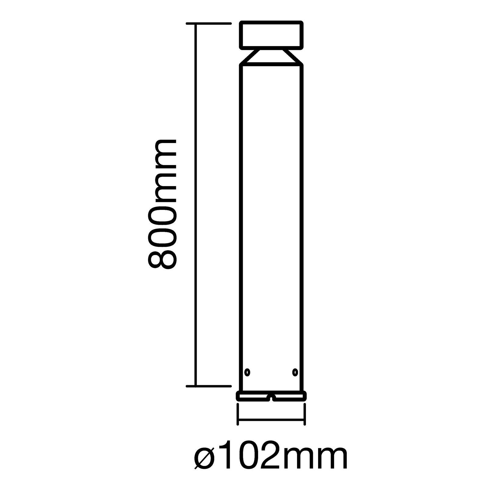 LEDVANCE Endura Style Cylinder słupek ogrodowy LED