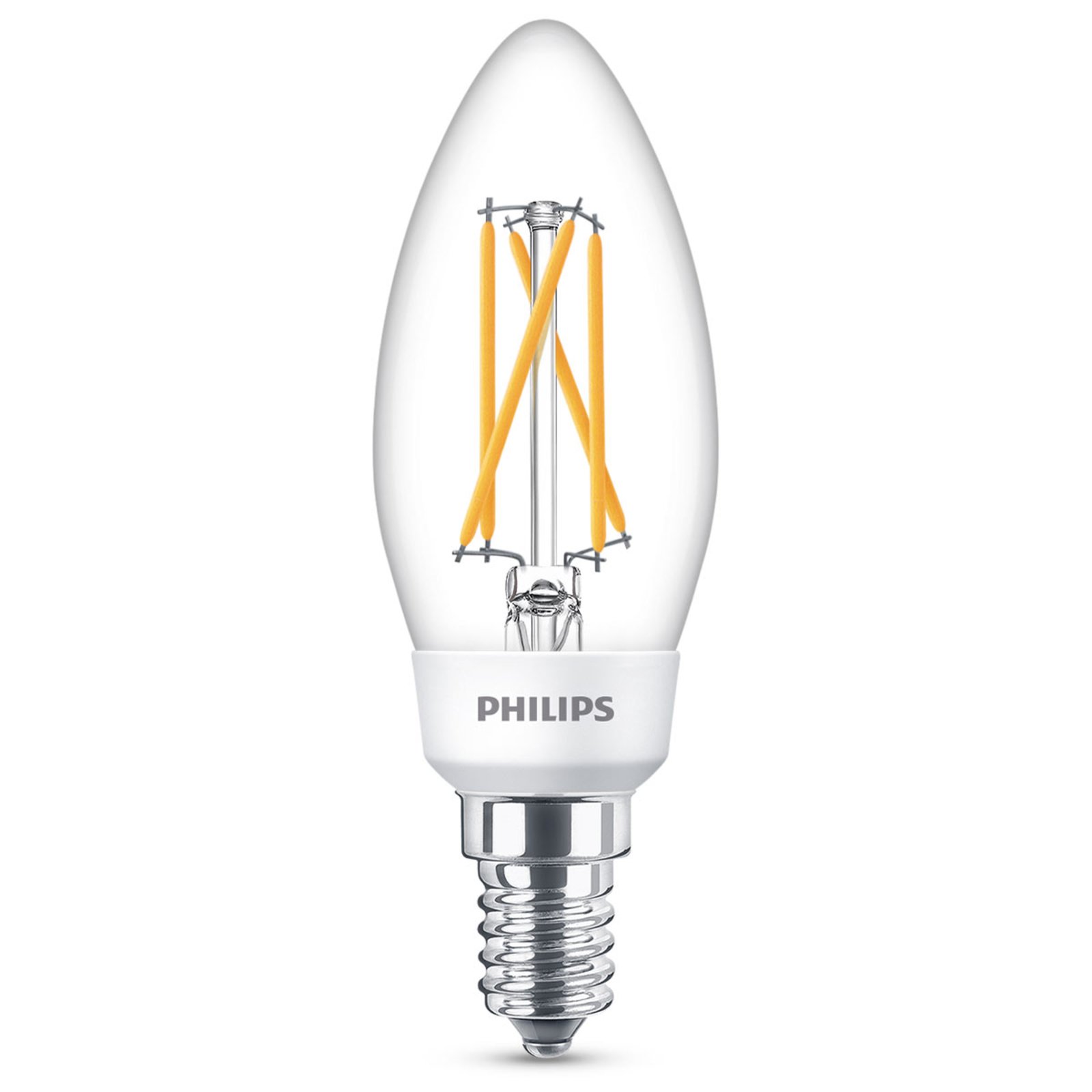 Philips SceneSwitch E14 LED-Kerze 4,3W Filament