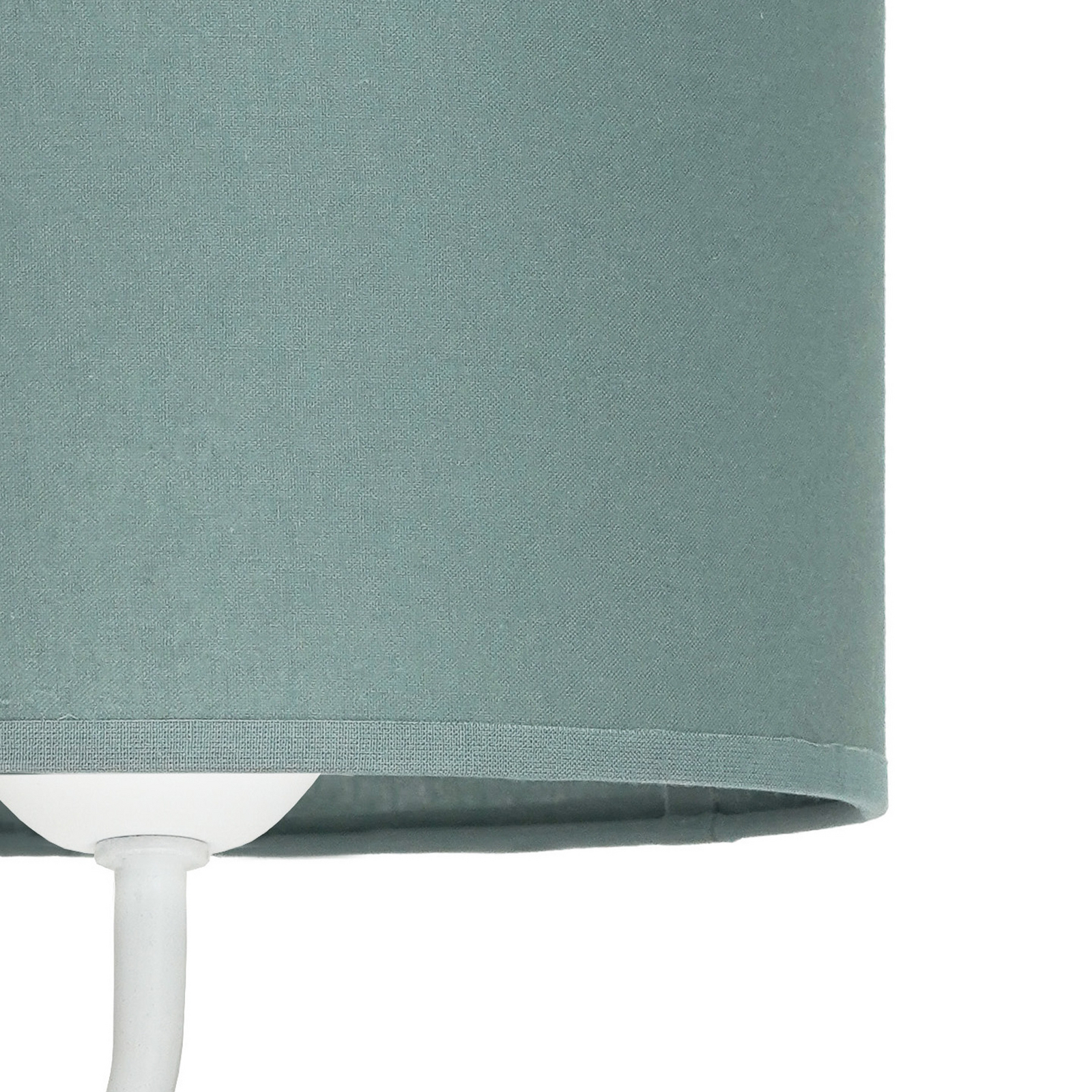 Roller wall light, fabric, white/sage, reading light