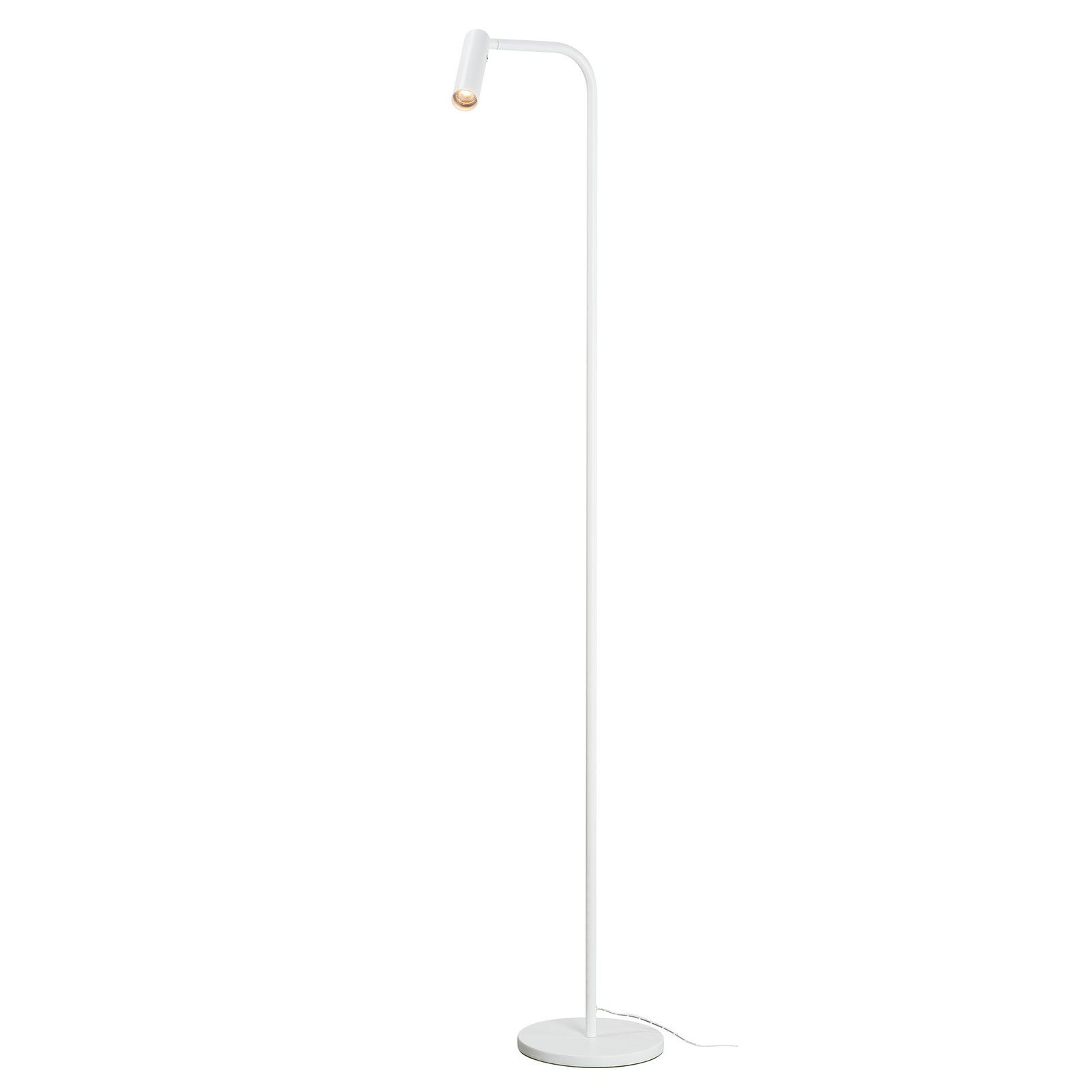 SLV Karpo Lampe sur pied LED, avec variateur d'intensité variable, blanc