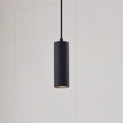 Lindby riippuvalaisin Joffrey, Ø 6 cm, musta, metalli, GU10