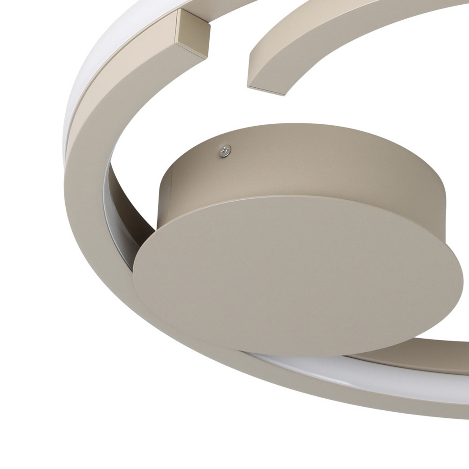 Plafonnier LED EGLO MEZZOMONTE, beige, Ø 48 cm, CCT Plafonnier LED EGLO MEZZOMONTE, beige, Ø 48 cm, CCT