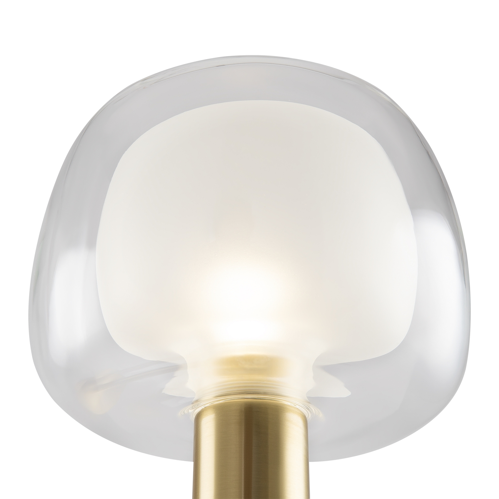 Maytoni Vision wall light, gold, 1-bulb