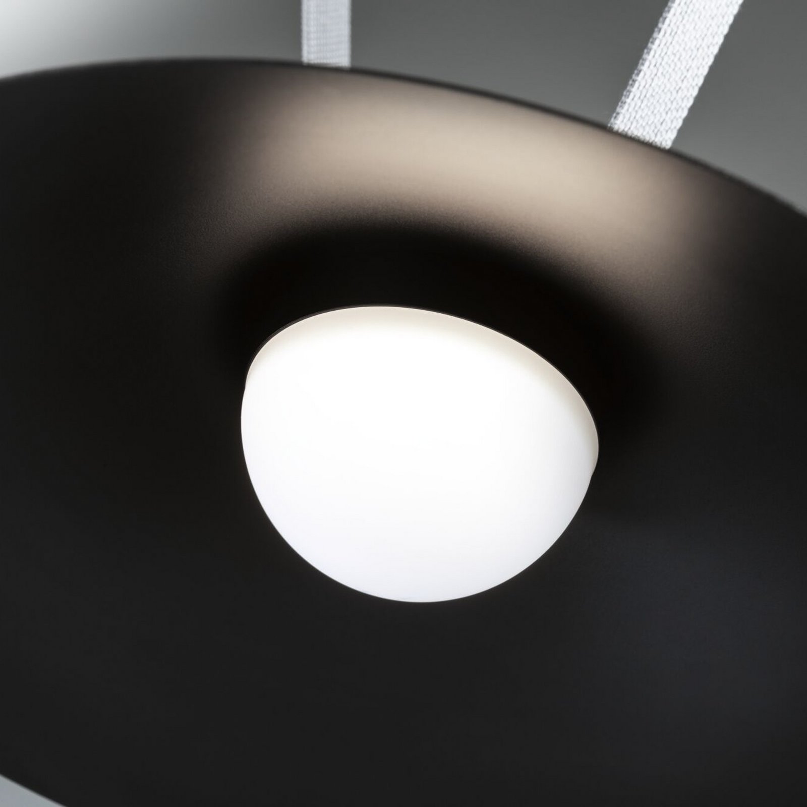 Paulmann ULine lámpara colgante LED Cone, negro, 3000 K